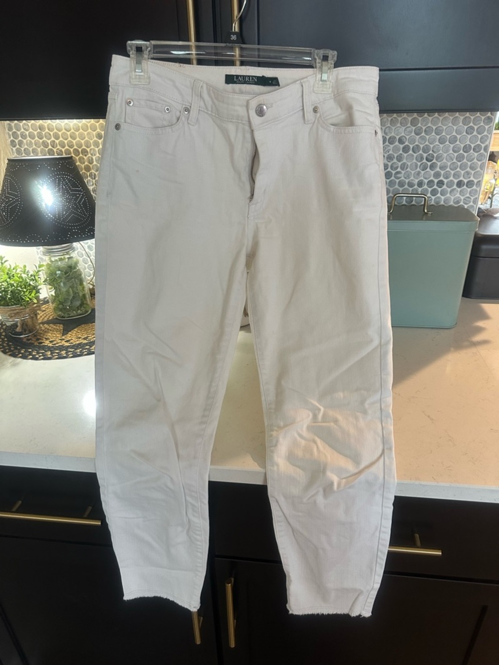Ralph Lauren women’s Off-White Relaxed Jeans